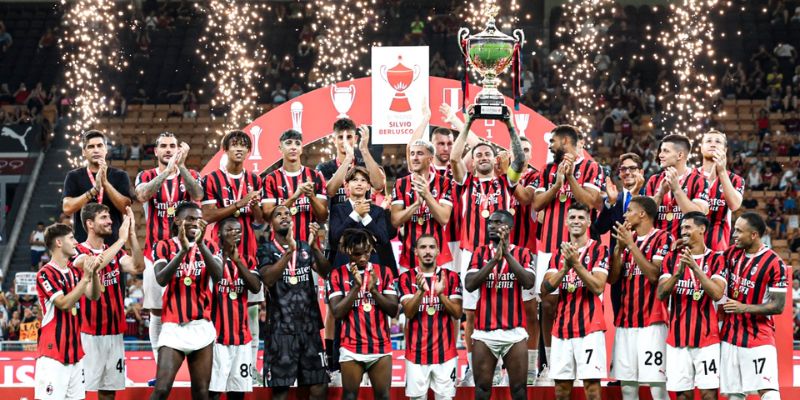 Thành tích đáng ngưỡng mộ của câu lạc bộ AC Milan